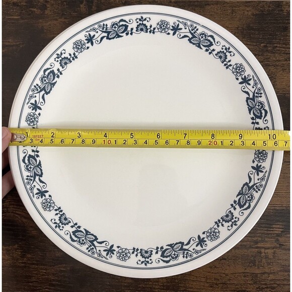 Vtg Corelle Old Town Blue 8 Pc Set Plates Saucers Cups Replacement Dishes - Picture 4 of 8